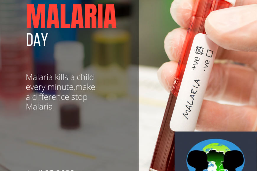 WORLD MALARIA DAY 2022.